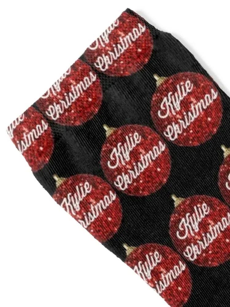 Kylie Minogue - Kylie Christmas Bauble Socks gifts funny gift Antiskid soccer Socks Girl Men's