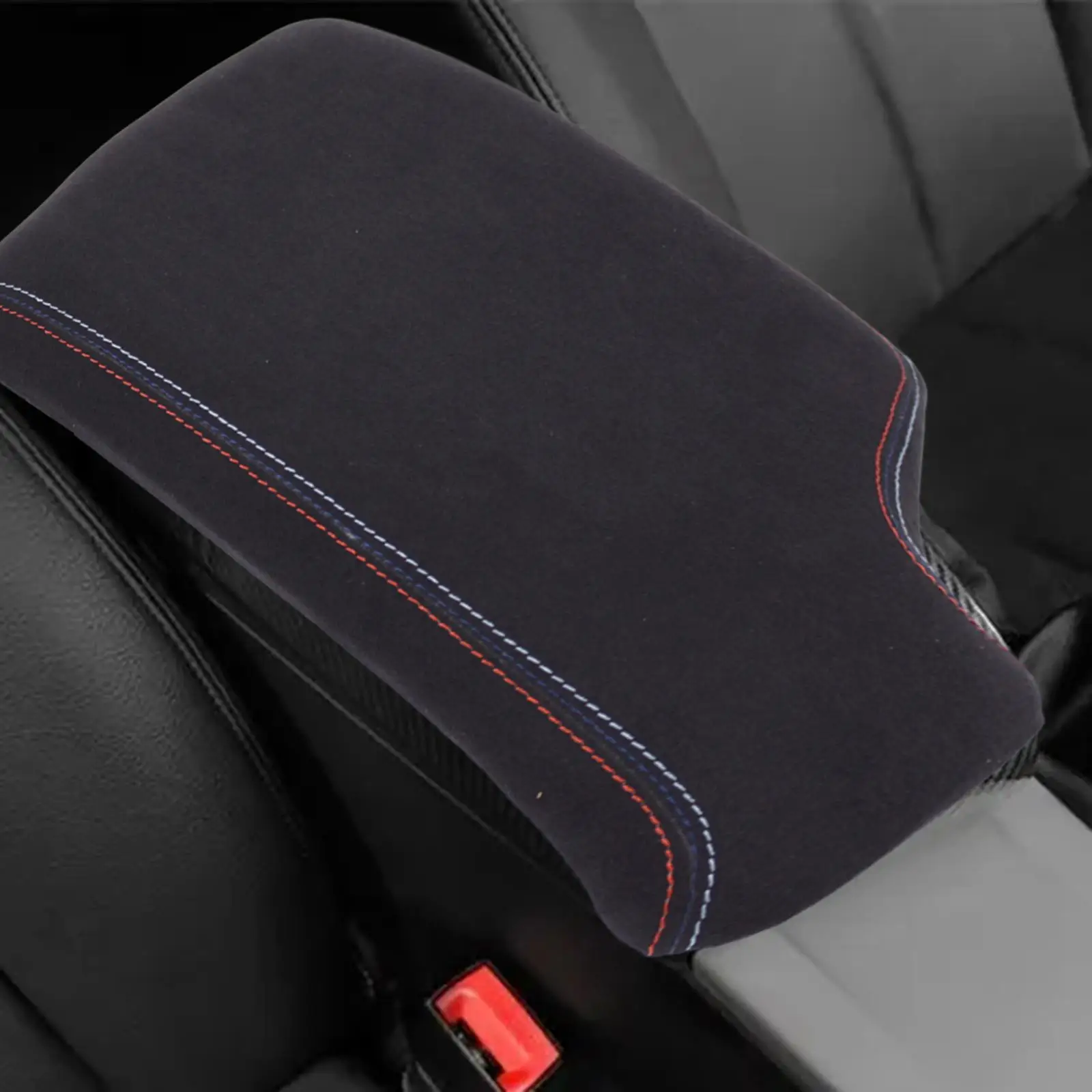 

Center Lid Armrest Cover 51169134486 PU Leather Interior Center s Armrest Cover for BMW E90 E92 06-11 Sturdy
