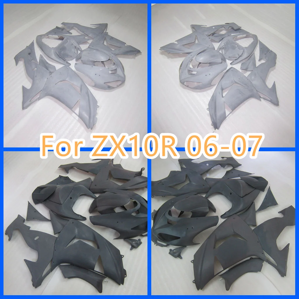 Unpainted Motorcycle Fairing Kit Fit for Kawasaki 06 07 ZX10R ZX-10R ZX 10R 2016 2017 Road Racing Body Repair Aftermarket Parts