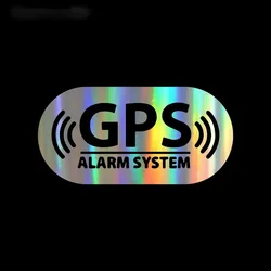 For Car Stickers and Decals GPS Alarm Bumper  In  Styling  Door Body Window Motorcycle Vinyl  16cm*8cm
