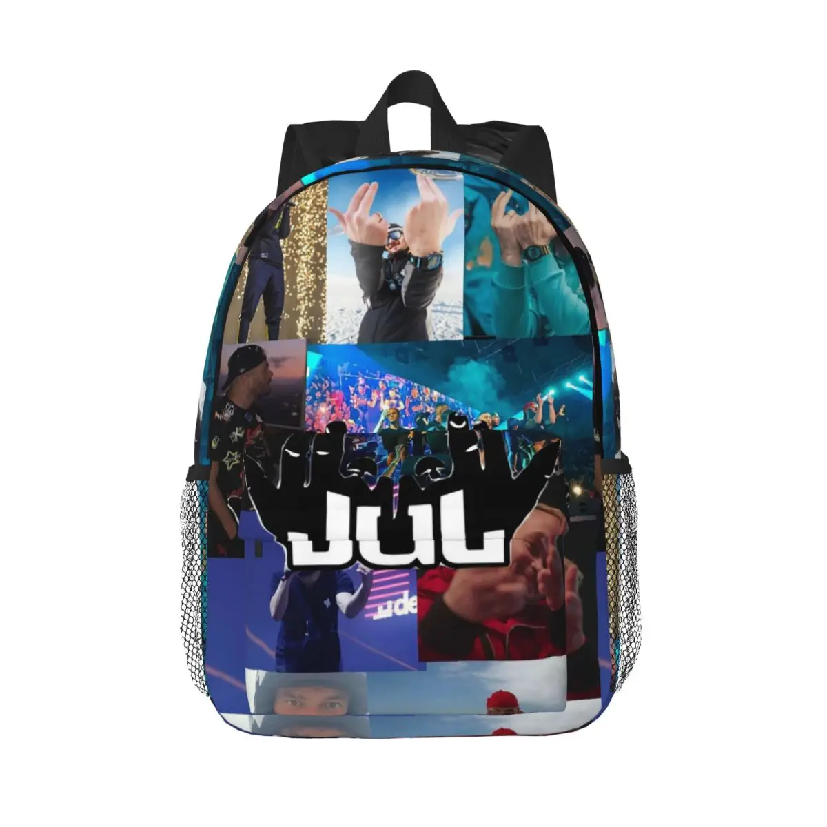 

Jul French Rapper Backpack Hot Sale Daypack Large Capacity Boys Girls BookBag Shoulder Bags for Men Women Kids School Bag