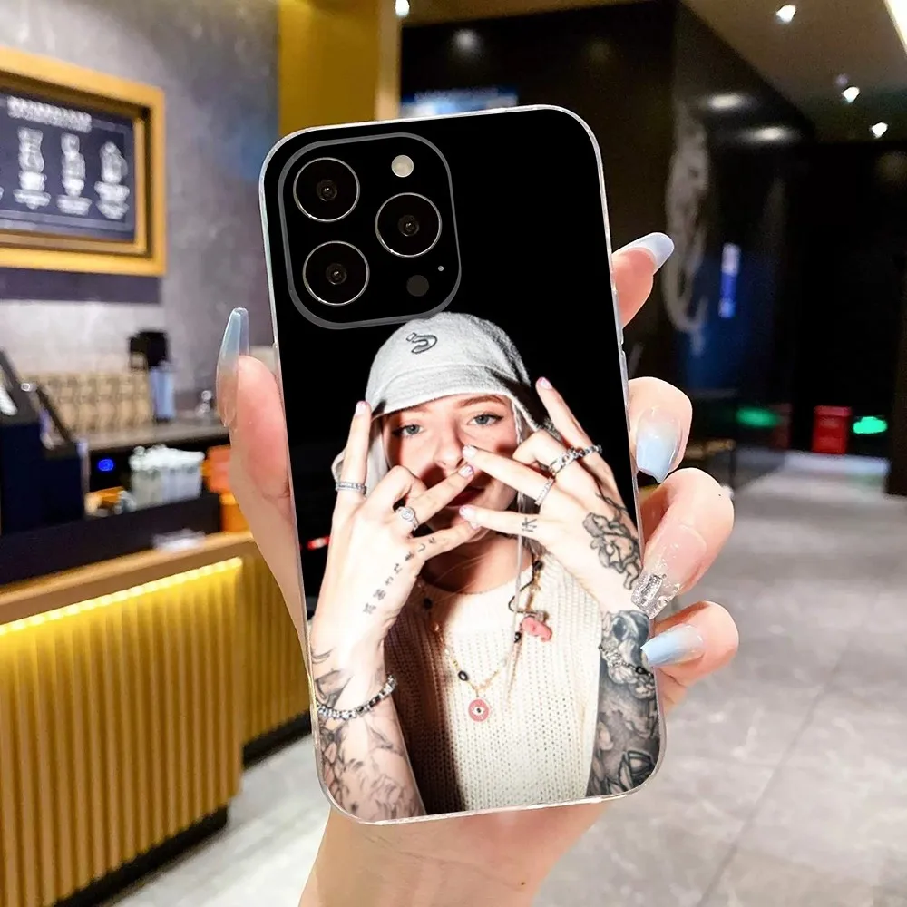 Singer Y-Young-Miko  Phone Case For iPhone Apple 15,14,13,12,Mini,11,Pro,Max,Plus,X,XR,XS,8,SE,2020,Plus Transparent Cover