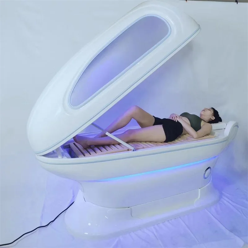 Factory wholesale spa equipment oxygen o2 chambers sauna shower massage bed ozone capsule machine for sale