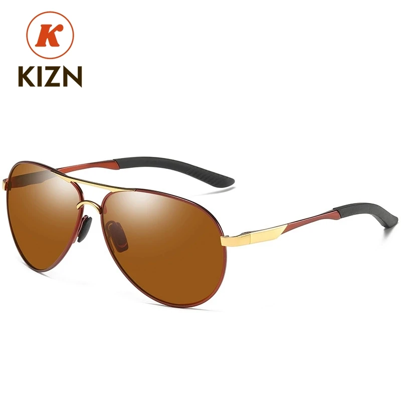 

KIZN Classic Optics Polarized Myopia Sunglasses Fashion Women Men Big Frame UV400 Driving Prescription Glasses -0.50 to -6.0