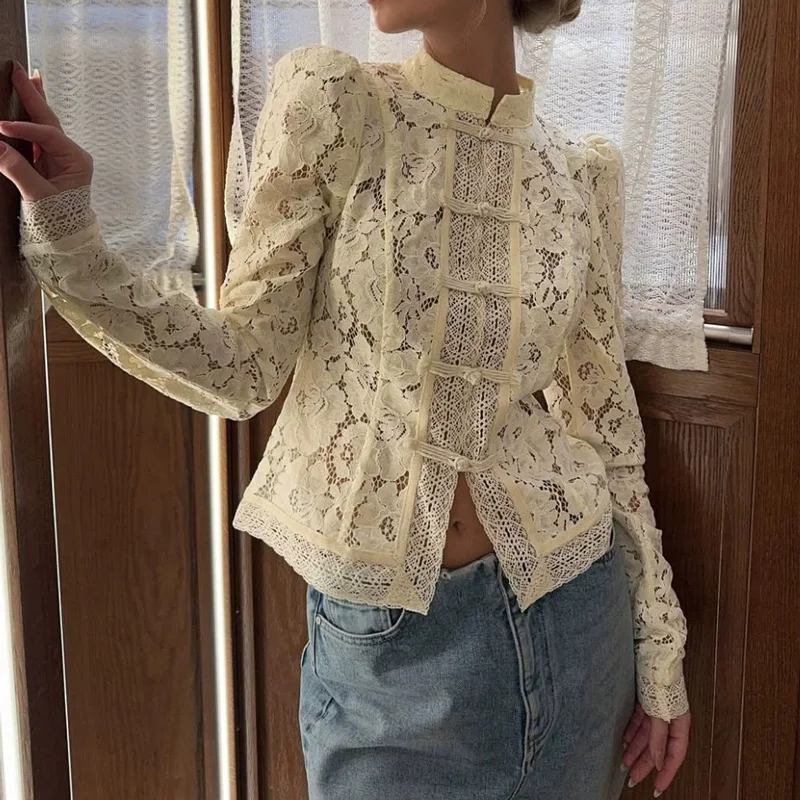 Long Sleeves Beige