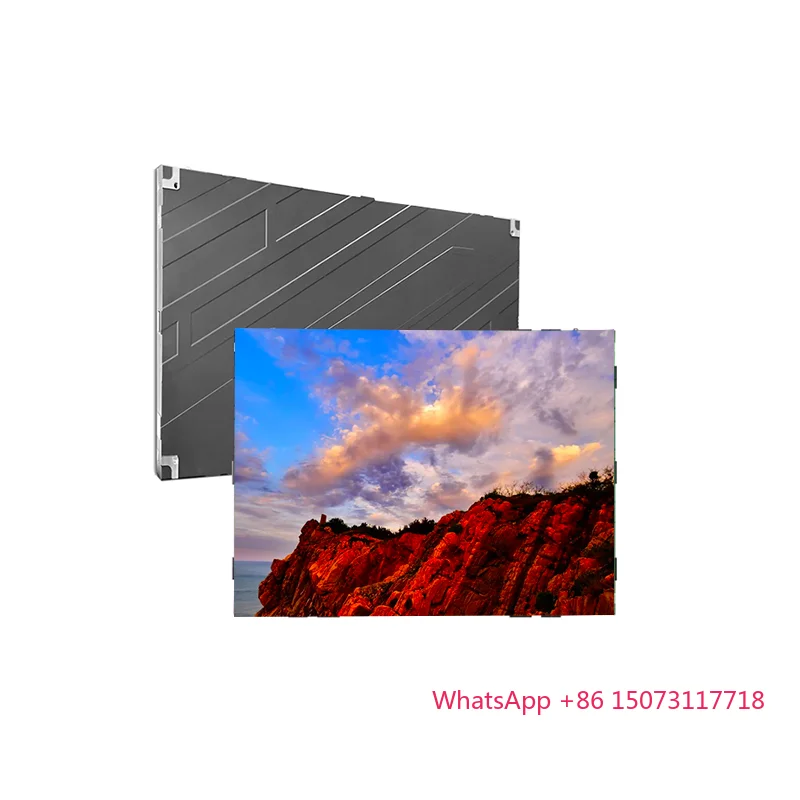 Display a LED fisso per interni Video wall a LED ad alta luminosità Schermo a LED P1.5 P2 P2.5 facile da installare per interni