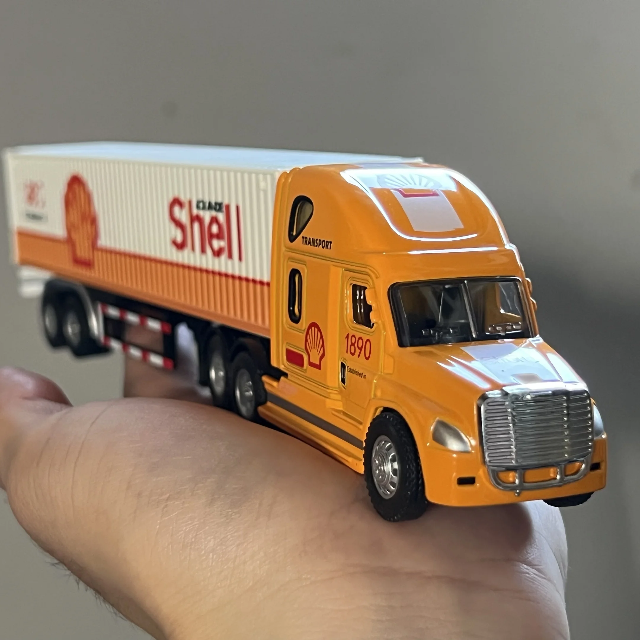 1:64 Scania Container Truck American Container Truck Alloy Metal