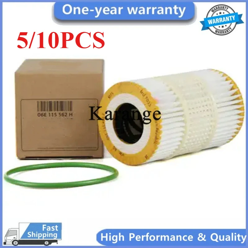

New 06E 115 562H 06E115562H High Quality Oil Filter for Audi A5 S5 Coupe A6 Avant C7 A7 Sportback A8 S8 Quattro Q7 VW Phideon