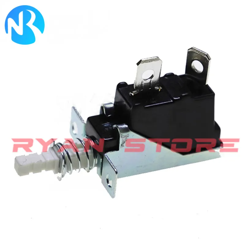 1Pcs 100% New High Quality 10A 250V AC SPST 2Pin Push Button Power Switch KDC-A04-1(88) KDC-A04-1 Since The lock KDC-A04