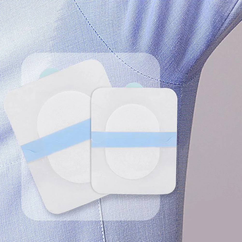 

Invisible Armpit Sweat Stickers Self Adhesive Underarm Sweat Proof Pads Breathable Non Slip Comfortable for Slim