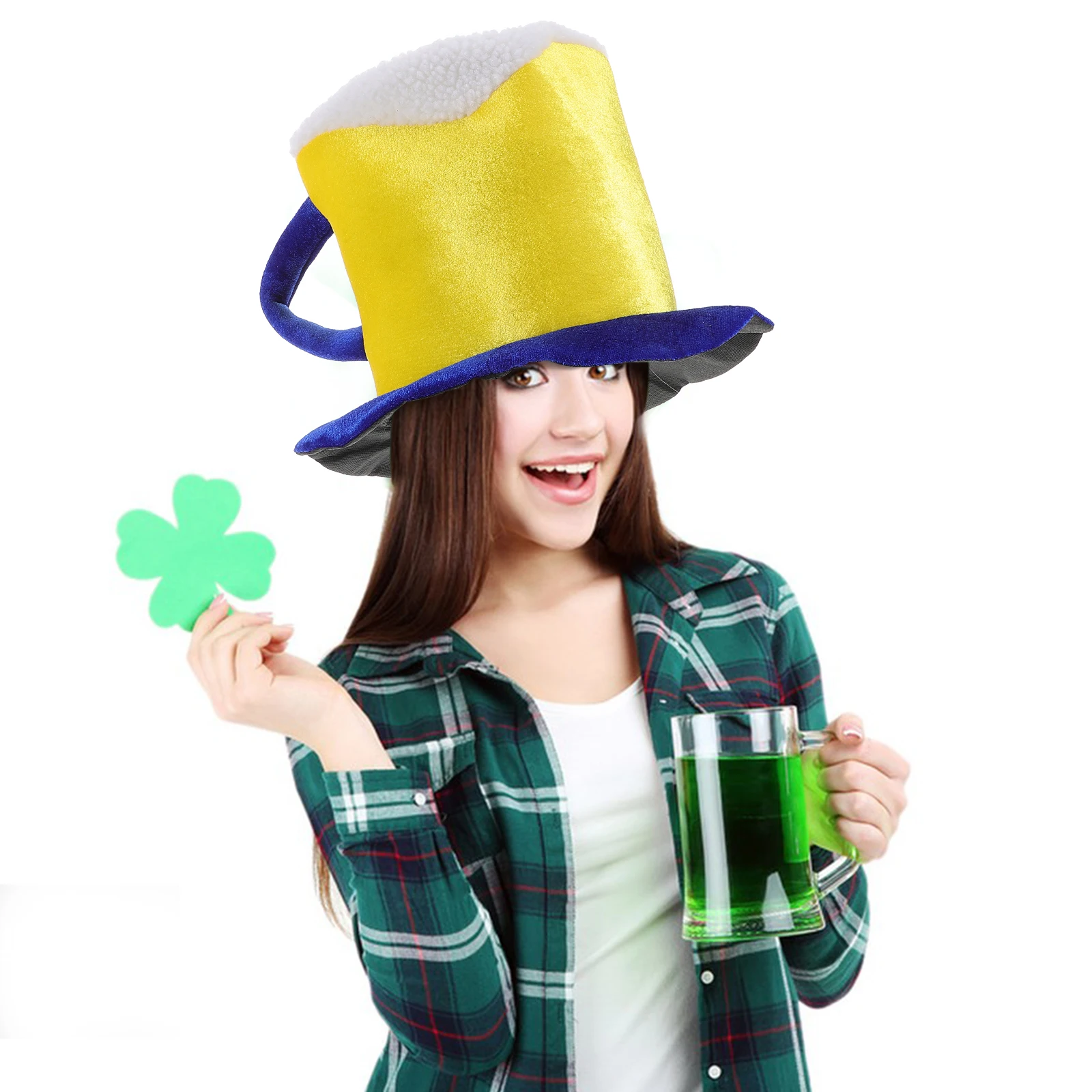 

Costume Accessories Irish Day Party Hat Has Cosplay Props Photo Cloth Drink
