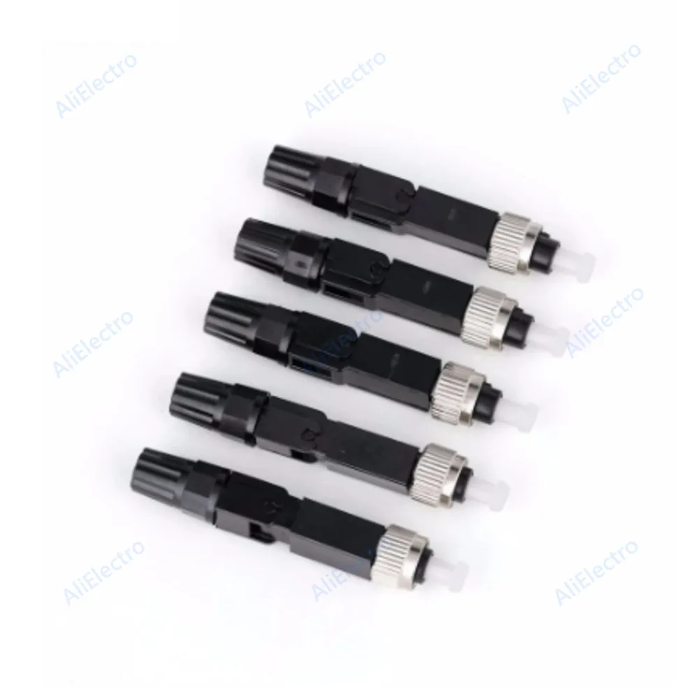 10pcs FC UPC Fast Connector FTTH FC/UPC Fiber Optic Quick Connector Fiber Optic Field Assembly Embedded Bste image 4