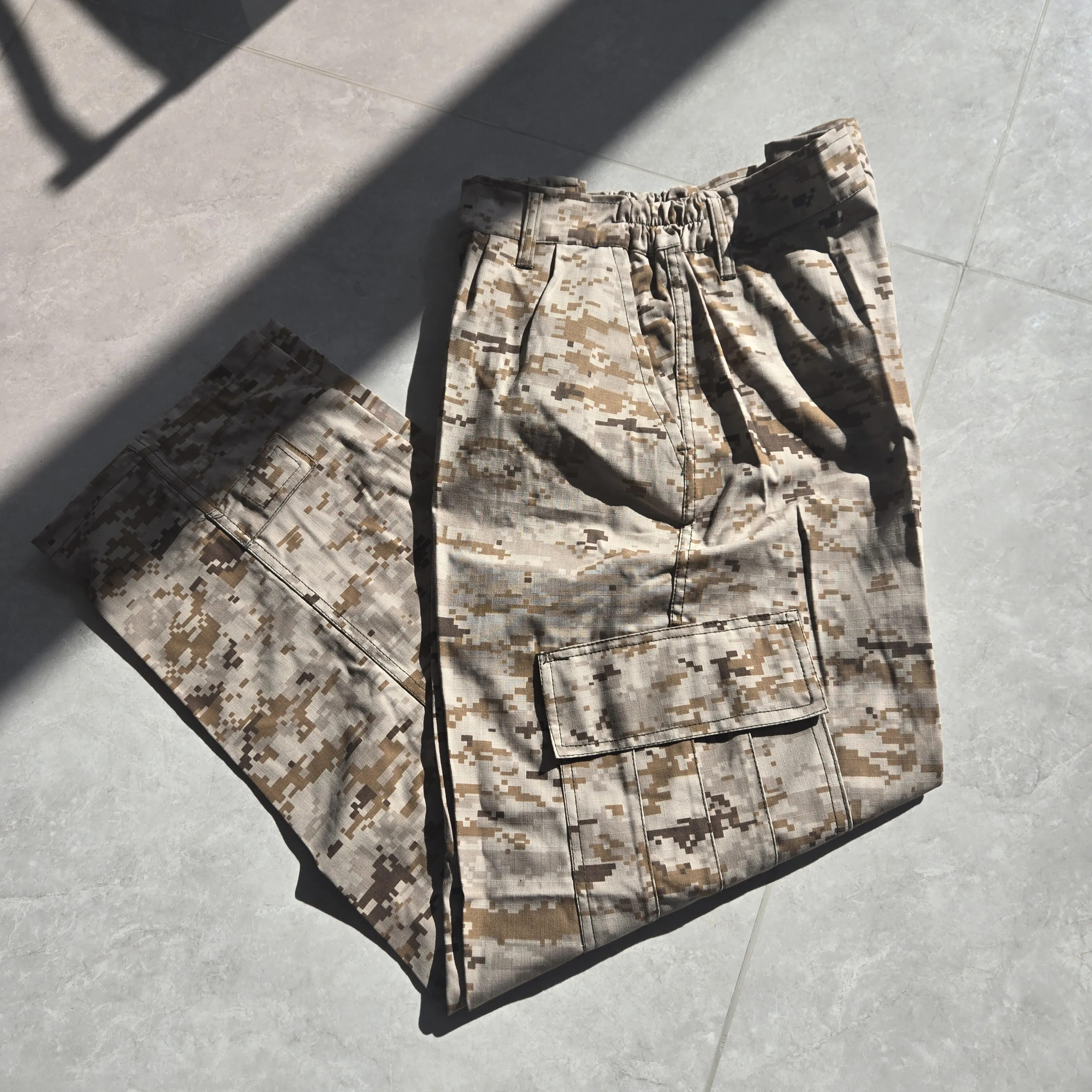 

New military version original combat pants gray electronic pants wear-resistant