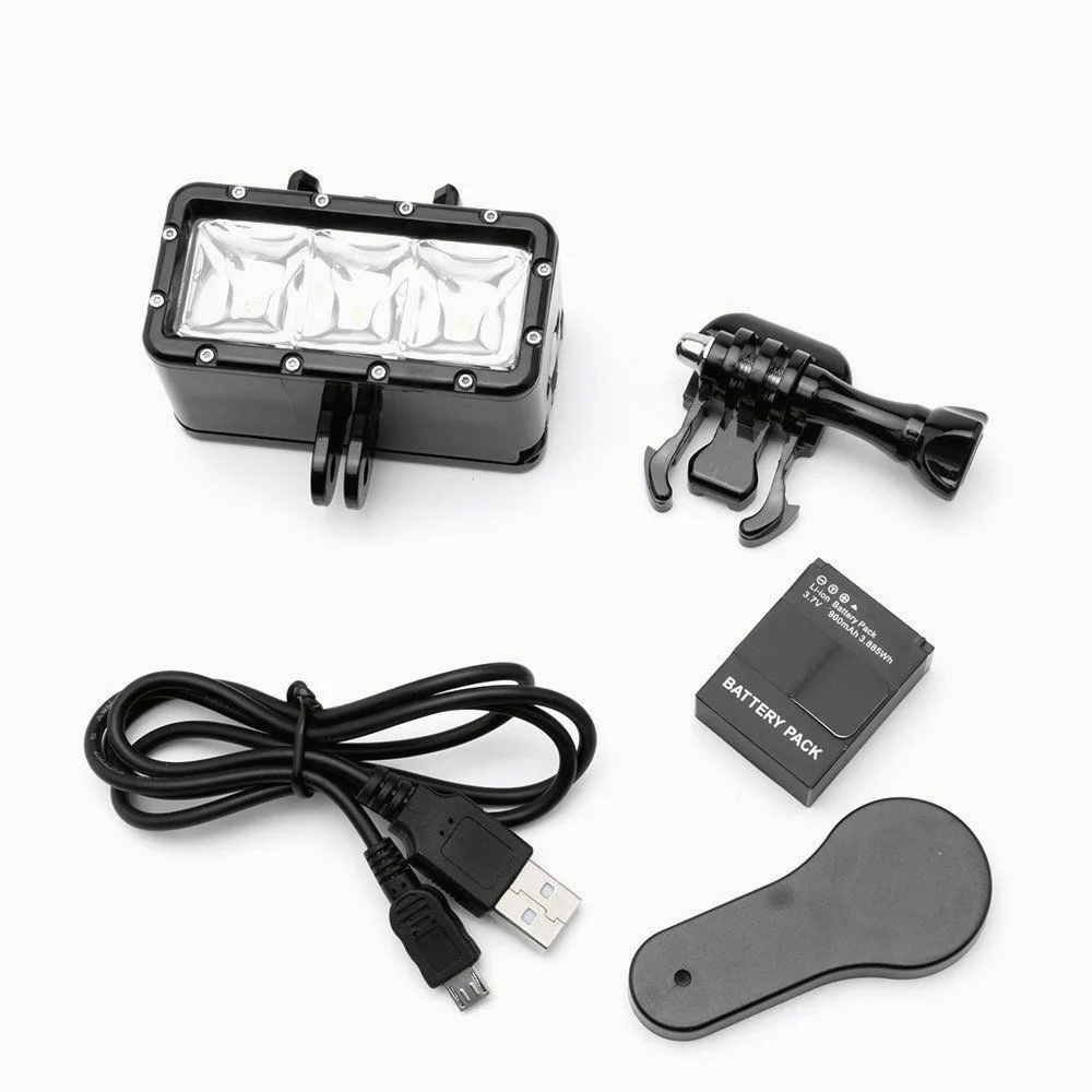 Winait Wateproof Diving LED Light for Gopro Action Camera