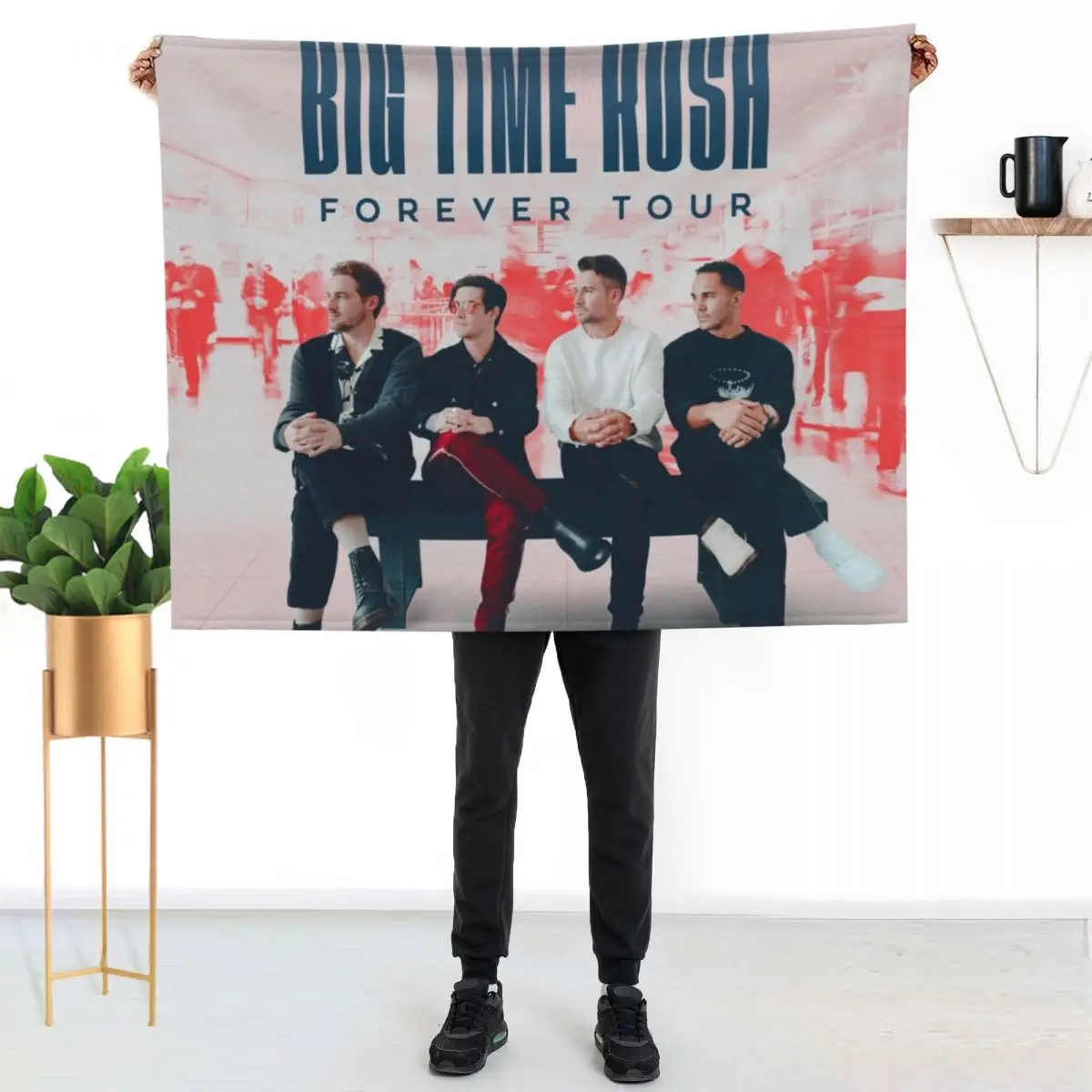 

btr 2022 tour btr big time rush btr 2022 tour Throw Blanket Luxurious Soft Fuzzy Blanket for Sofa Bed