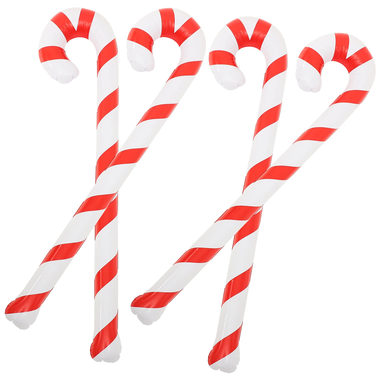 

Blow up Candy Canes Christmas Walking Stick for The Elderly Giant Inflatable Gnome Decorations Pvc Pool Party