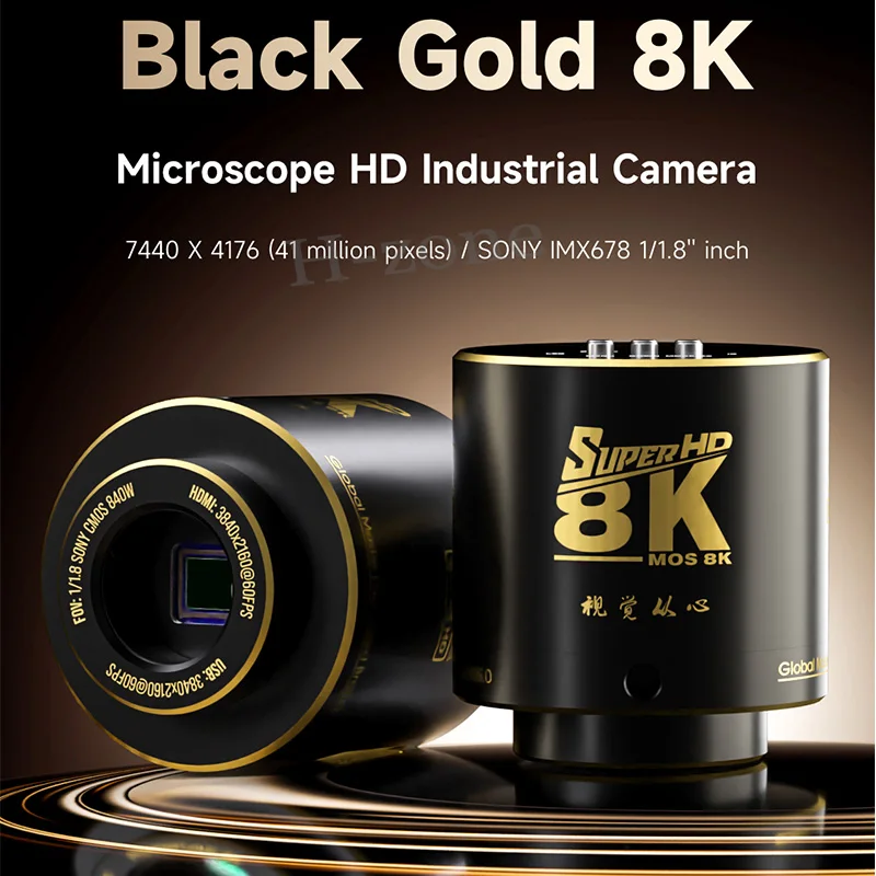 

MECHANIC MOS-8K Microscope HD Industrial Camera 41MP HDMI USB Dual Interface for Mobile Phone Repair PCB Chip Welding Tools