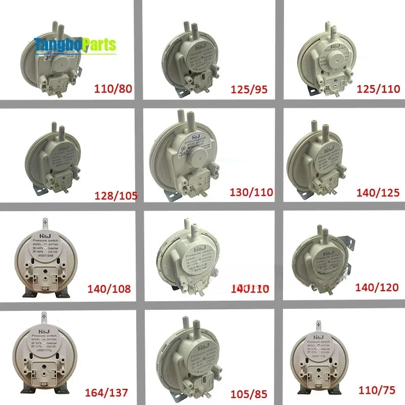 Universal Gas Boilers Various Models Air Pressure Switch Berretta Squirrel Rinnai Ariston Vaillant  ImmergasPack 2 pieces