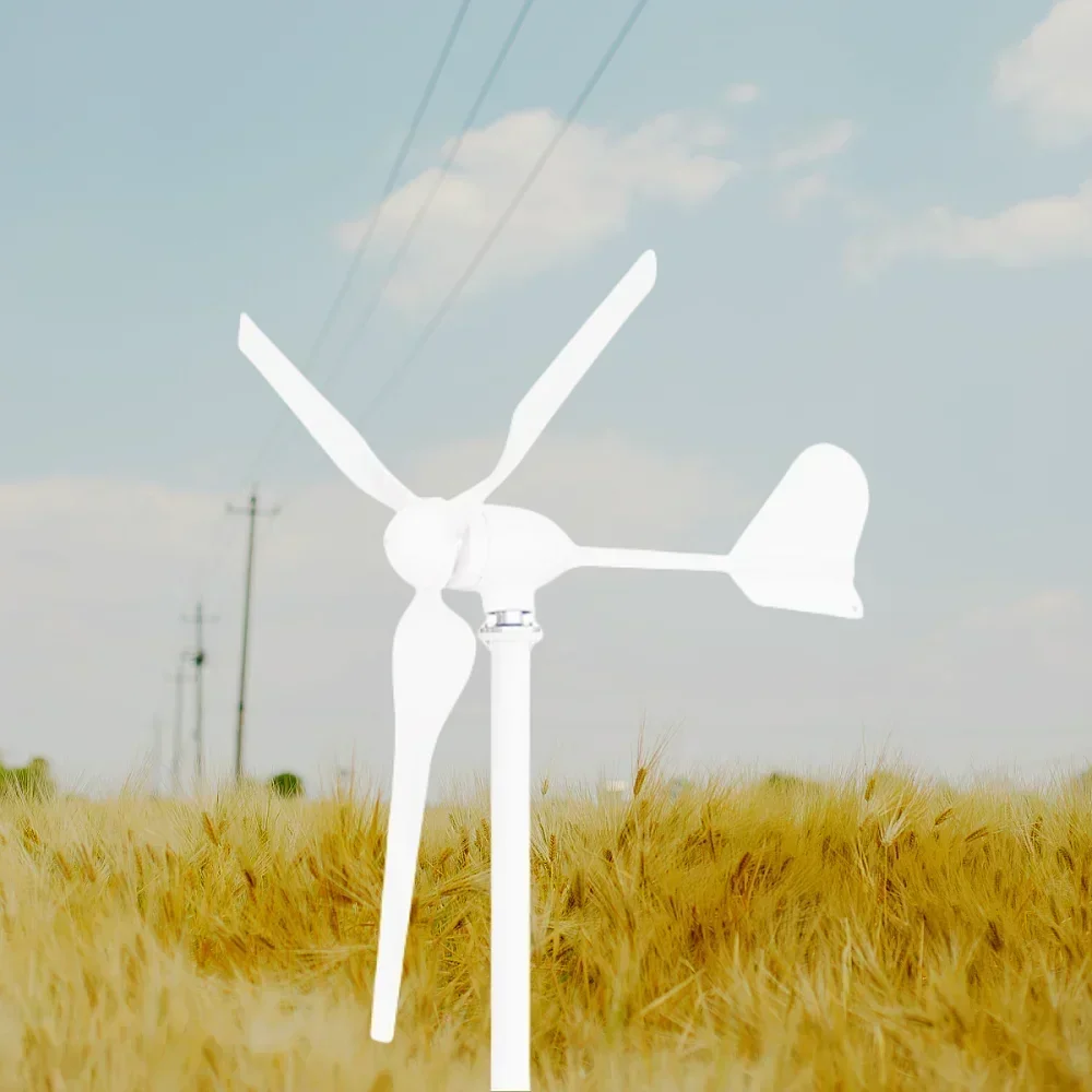 

High Quality Wind Turbine Generator Kit 1200W 48V Windmill Fit for Home Use, Include Free Charge Controller