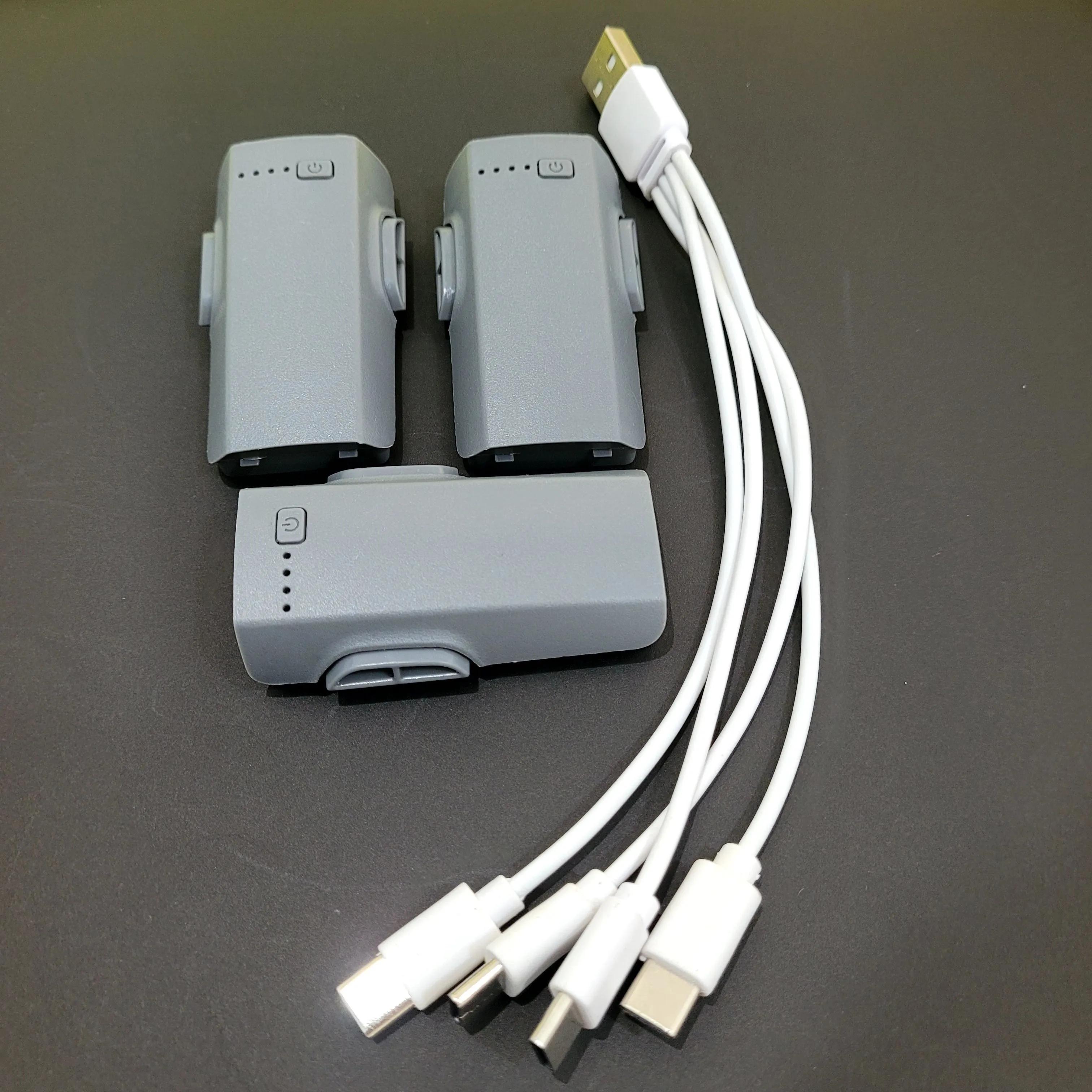 Drone Kit Octocopter - 3 batteries 3.7V 700mAh avec câble