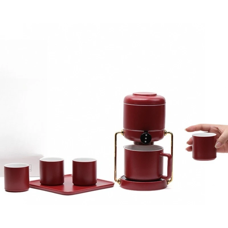 

Tea set Home automatic tea brewer Lazy tea brewer Internet celebrity office tea set Gift