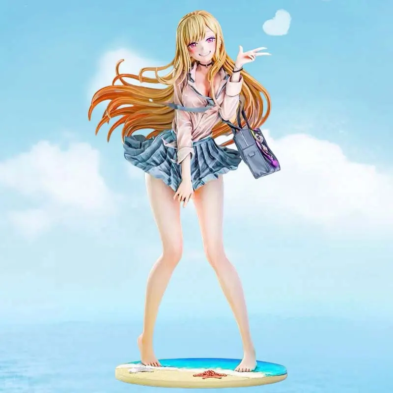 

My Dress Up Darling Marin Kitagawa Beach Swimsuit Ver Pvc Action Figure Anime Girl Toys Room Decoration Collectible Gifts