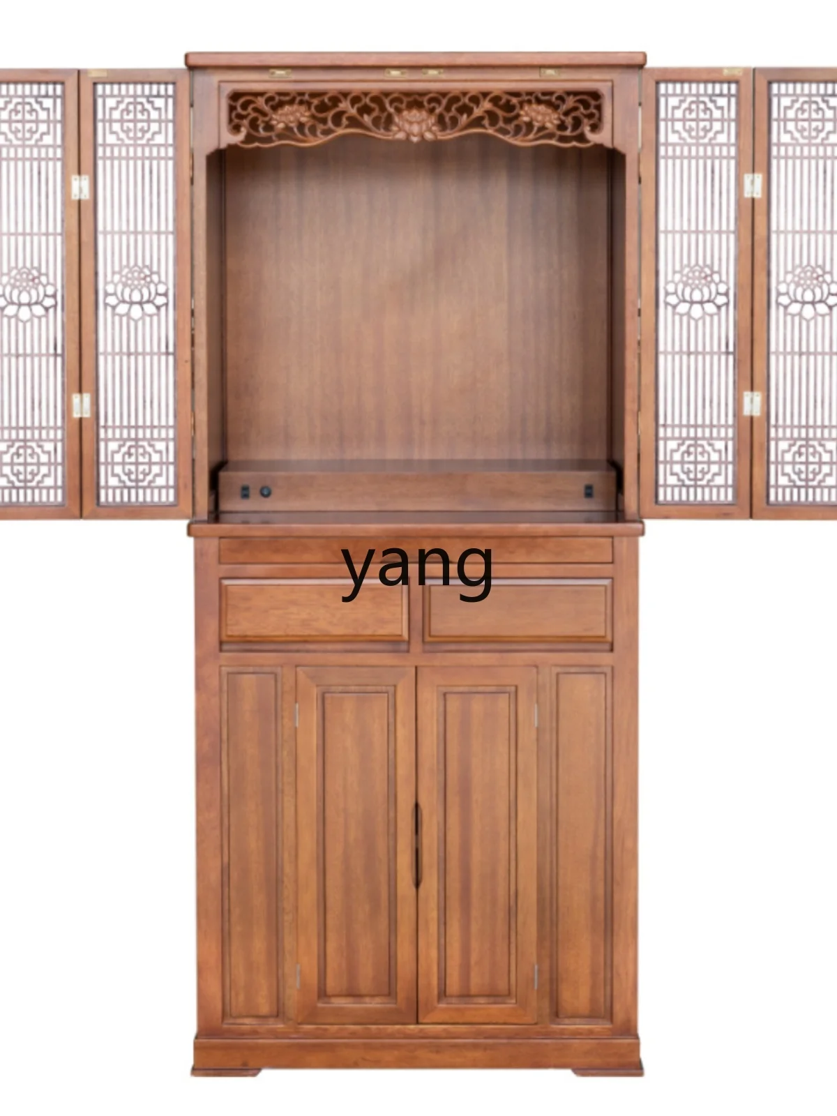 LMM New Chinese Style Clothes Closet God of Wealth Altar Cabinet Modern Light Luxury Small Guanyin