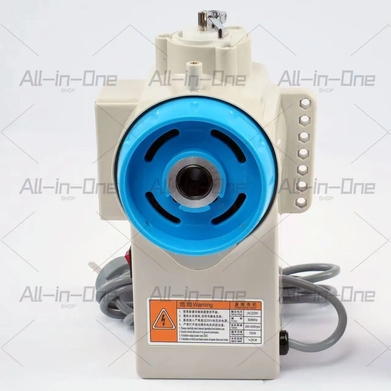 Mute Energy Saving Sewing Machine Motor, 220V 600W Electric Control All-in-One Motor for Flat Car Retrofit