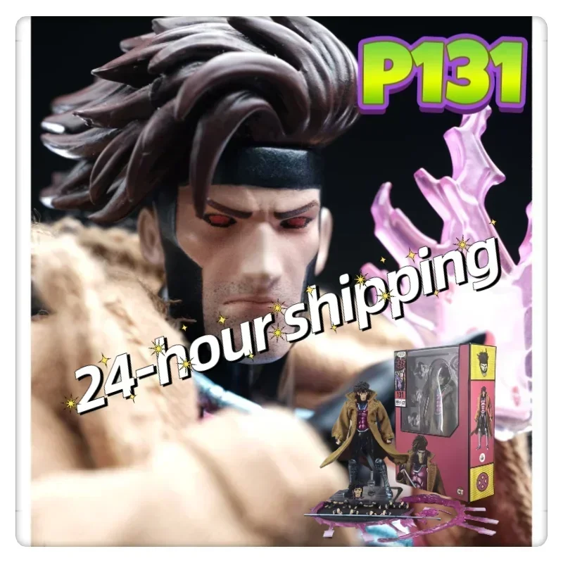 

IN Stock HOT Original Ct Toys Gambit Mafex 131 – X-Men Wolverine SHF Anime Action Figure Customized Gift for Kids & Collectors