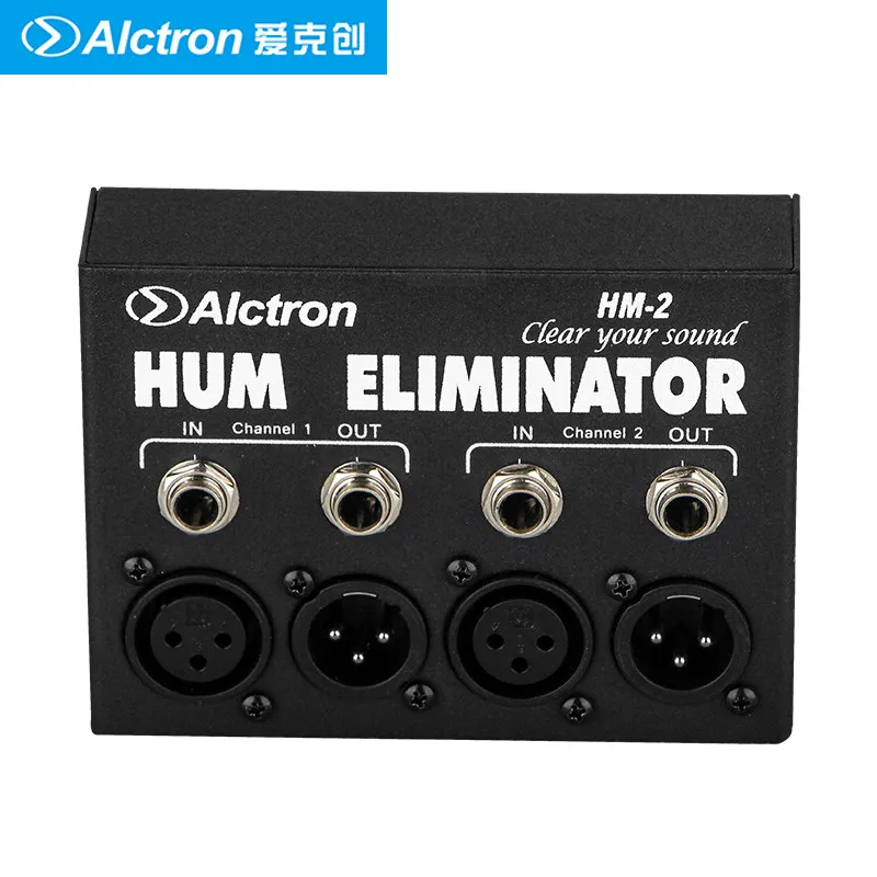 Alctron HM-2 hum eliminator Transformer Isolator 1/4