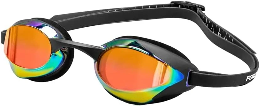 

Racing Swimming Goggles | Anti-Fog, Swim Goggles with Adjustable Fit and Panoramic Lenses – Protective Case Included