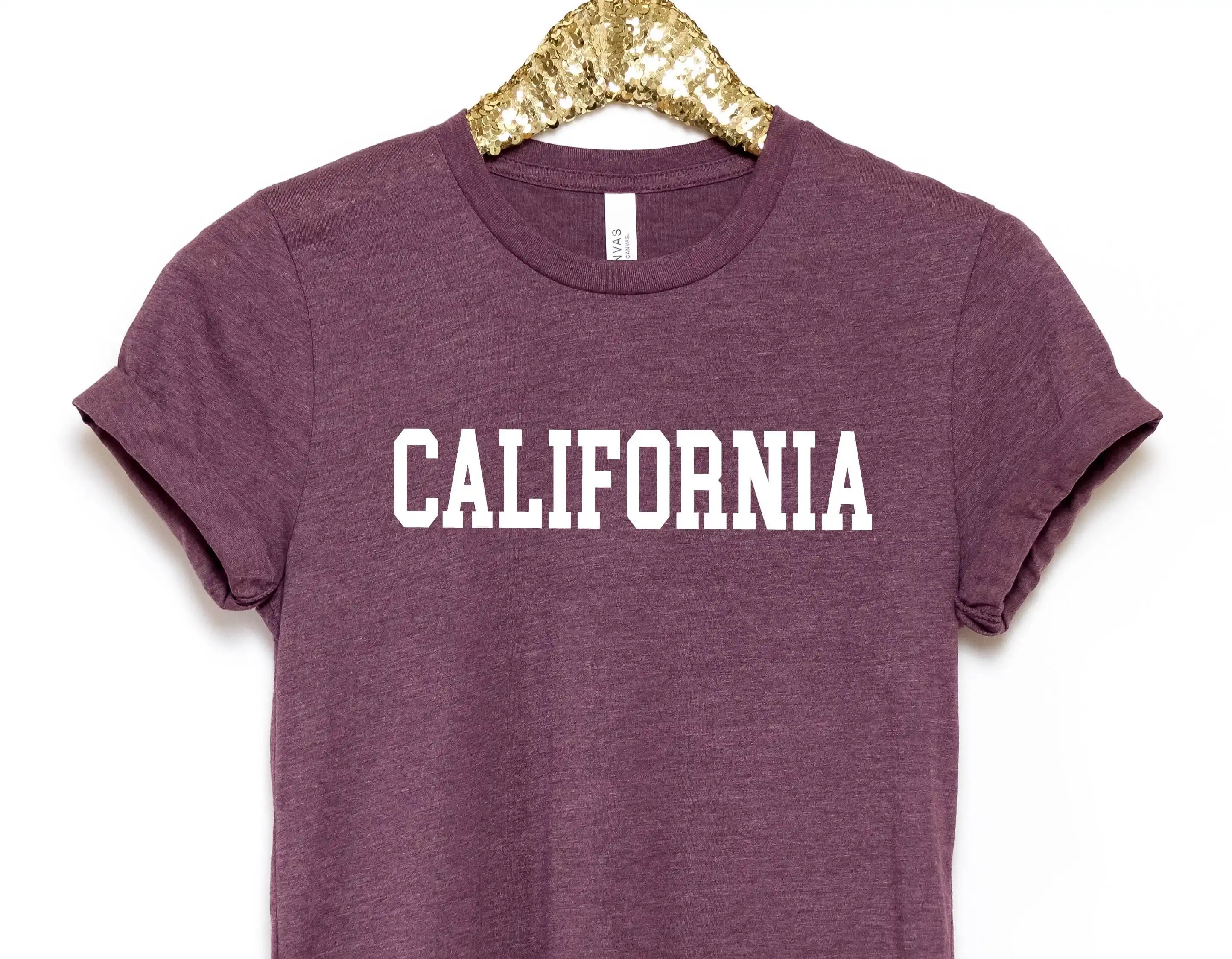 California T Shirt State West Cost Hometown Cali Girl Trendy