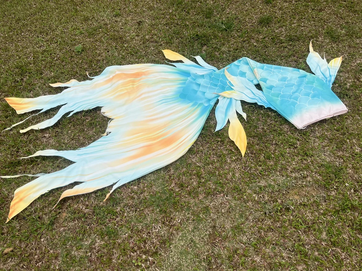 2025 New Tailored Customized National Style Oceanarium Mermaid Swimsuit Shooting Hd Fishtail Diving Free Diving