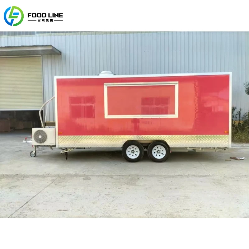 Mobile Food Trailer Fully Equipped  Food Cart Trailer Street Food