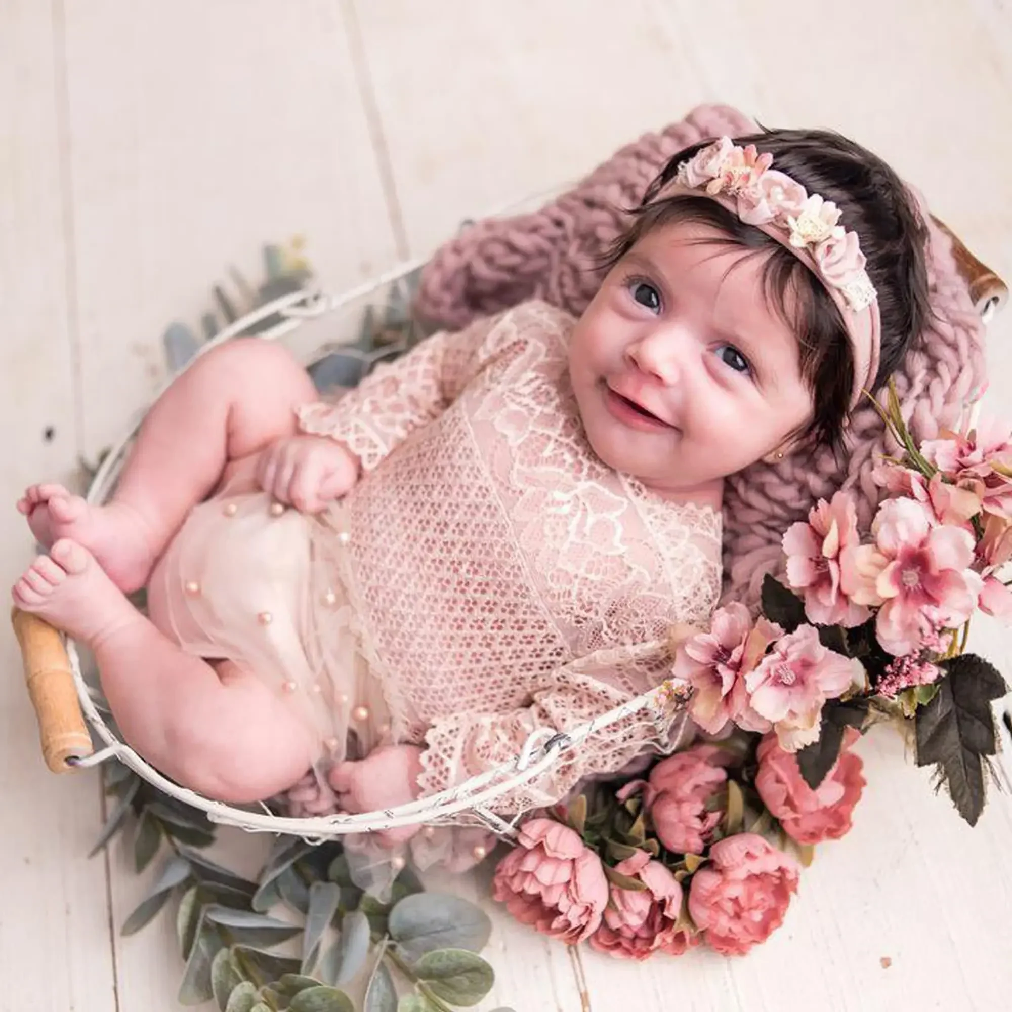 Baby Photo Blanket Newborn Photography Props Wrap Baby Photography Fabric Mat Photo Props Baskets Filler Rug Photo Blanket