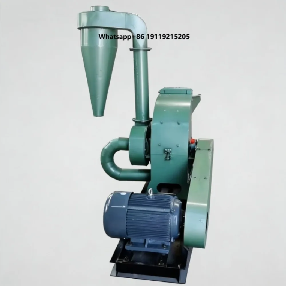 Multi-Functional Animal Feed Milling Machine Maize Corn Grinding Hammer Mill with Motor Rice Husk Shell Powder Crusher Machine