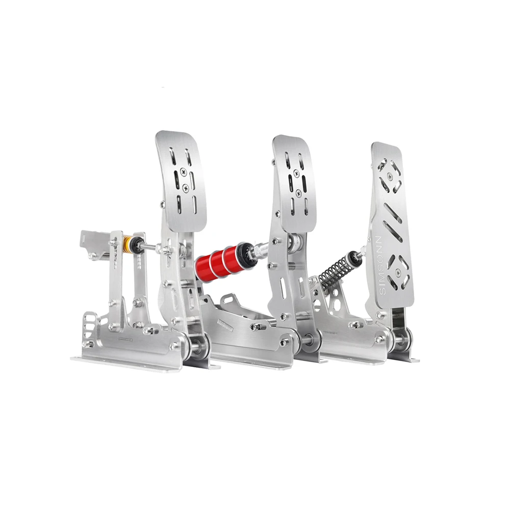PRO-P3 SIMSONN PRO Pedals PC Gaming Racing Steering Pedals Simulator Pressure Sensor 200KG Load Cell Brake