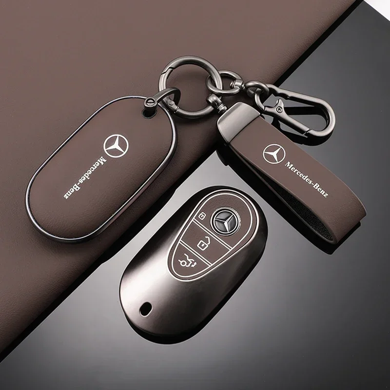 New TPU Car Smart Key Case Cover Shell Fob Holder For Mercedes Benz C E S Class GLC W206 W223 W214 E300 C260 C300 S450 S500 S400