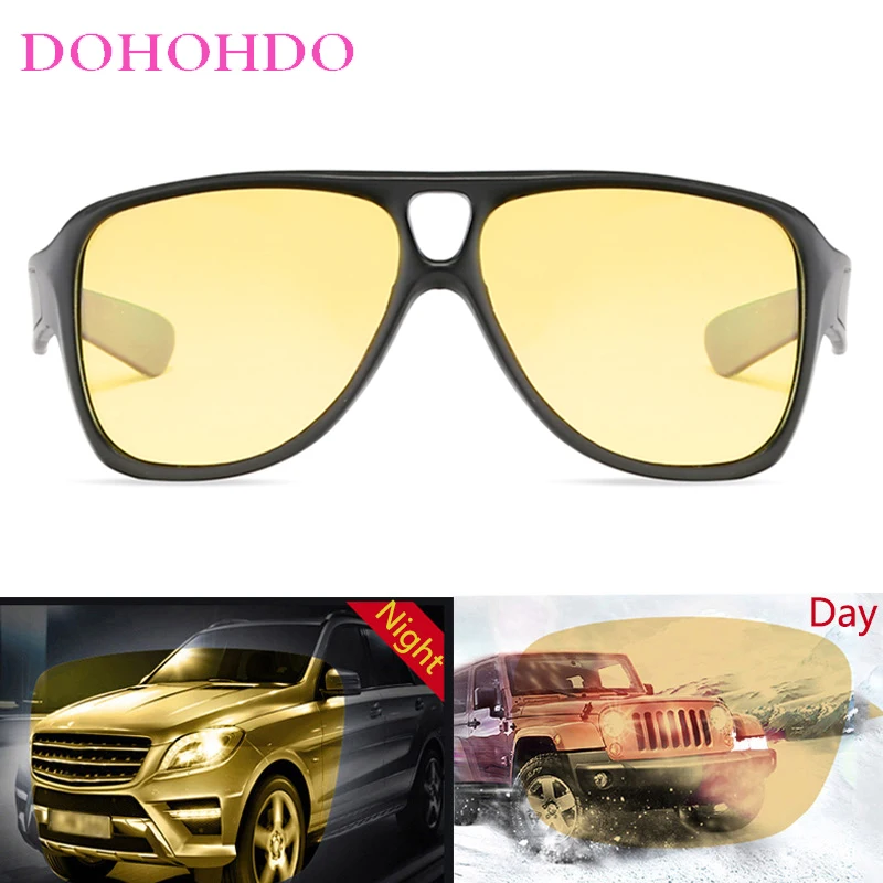 2026 خمر العلامة التجارية مصمم المضادة للوهج للرؤية الليلية النظارات الشمسية للرجال النساء الاستقطاب ليلة القيادة للجنسين نظارات UV400 Очки