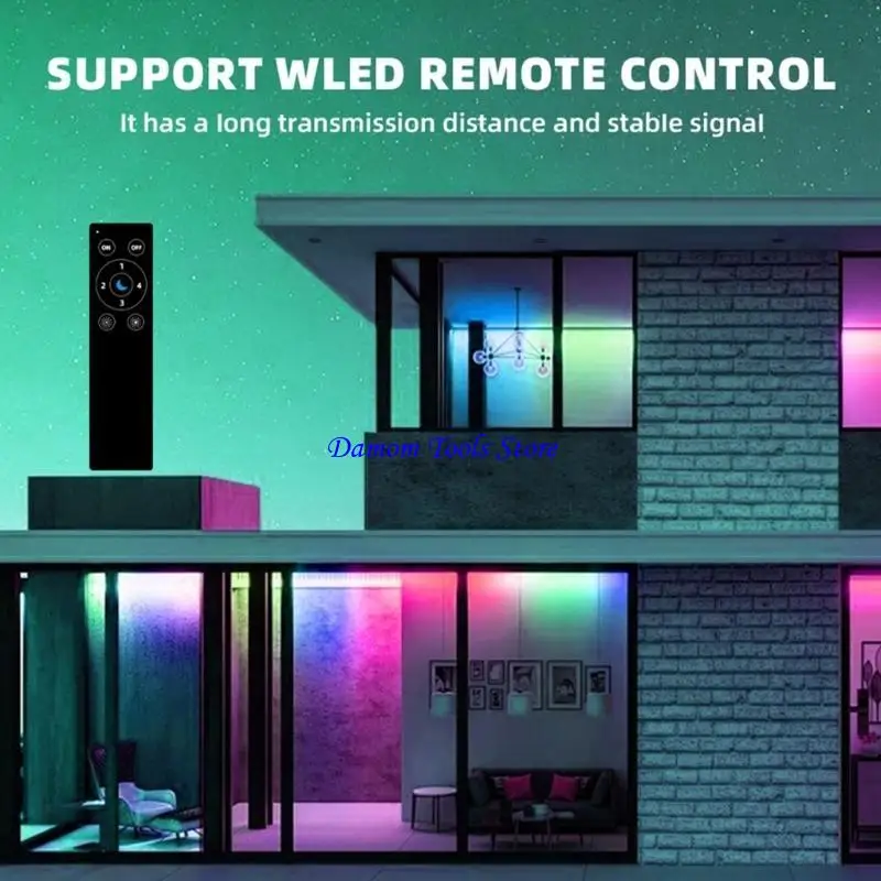 

57BE USB C Power LED Strips Module 100+ Customizable Effects Segmented Color Control