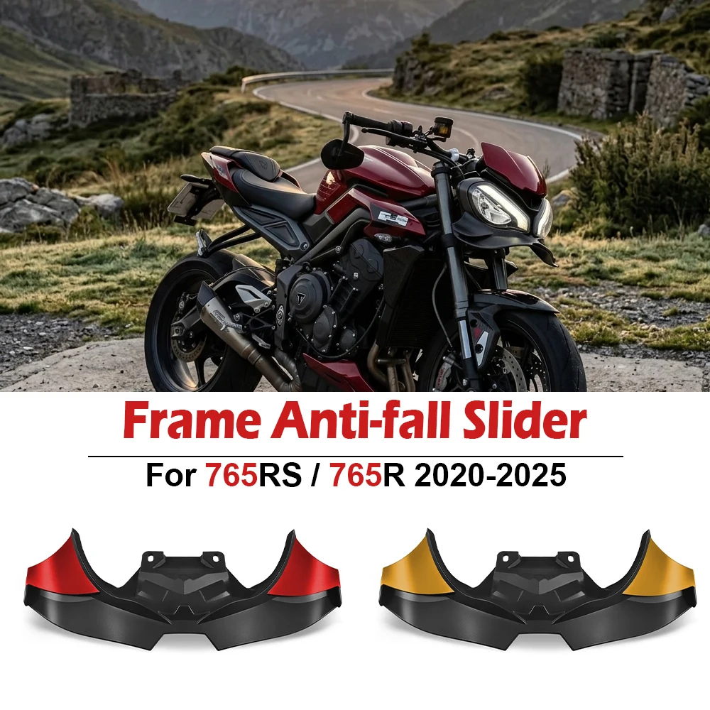 Для мотоцикла Street Triple 765RS 765R 765 R 765 RS 2020-2025 годов выпуска: передний спойлер, переднее тормозное крыло, винглет, дефлектор прижимной силы.