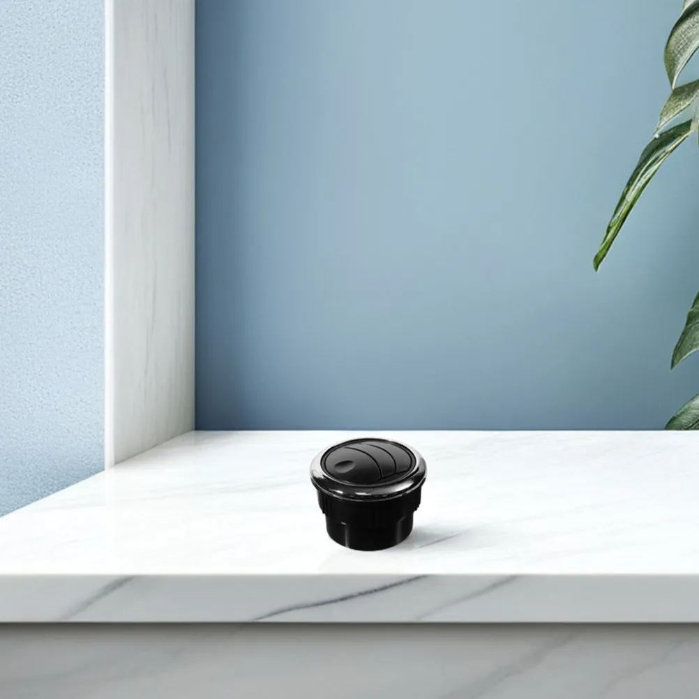 

2 шт. круглых вентиляционных решетки для кондиционера RV с жалюзи, высокоэффективные, бесшумные, для бокового монтажа на крыше автомобиля