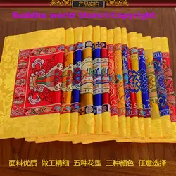 Wholesale Buddhism supply Tibet Nepal family home Temple Auspicious Worship Altar Buddha statue Table cloth mat Cushion