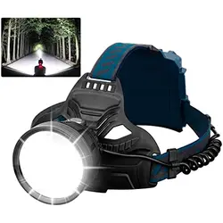 LED USB Rechargeable XHP70 High Power Headlamp 90000 Lumen Powerful Super Bright Waterproof Fishing Searching Camping Flashlight