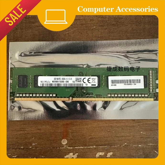 

M378B5173EB0-CK0 4GB 1Rx8 PC3-12800U-11-13-A1 Desktop memory