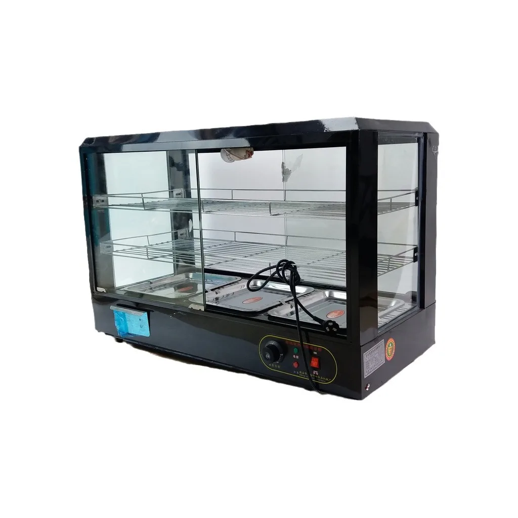 

Display, insulation cabinet, commercial, heating, constant temperature, cooked food, egg tart, fried chicken, hamburger
