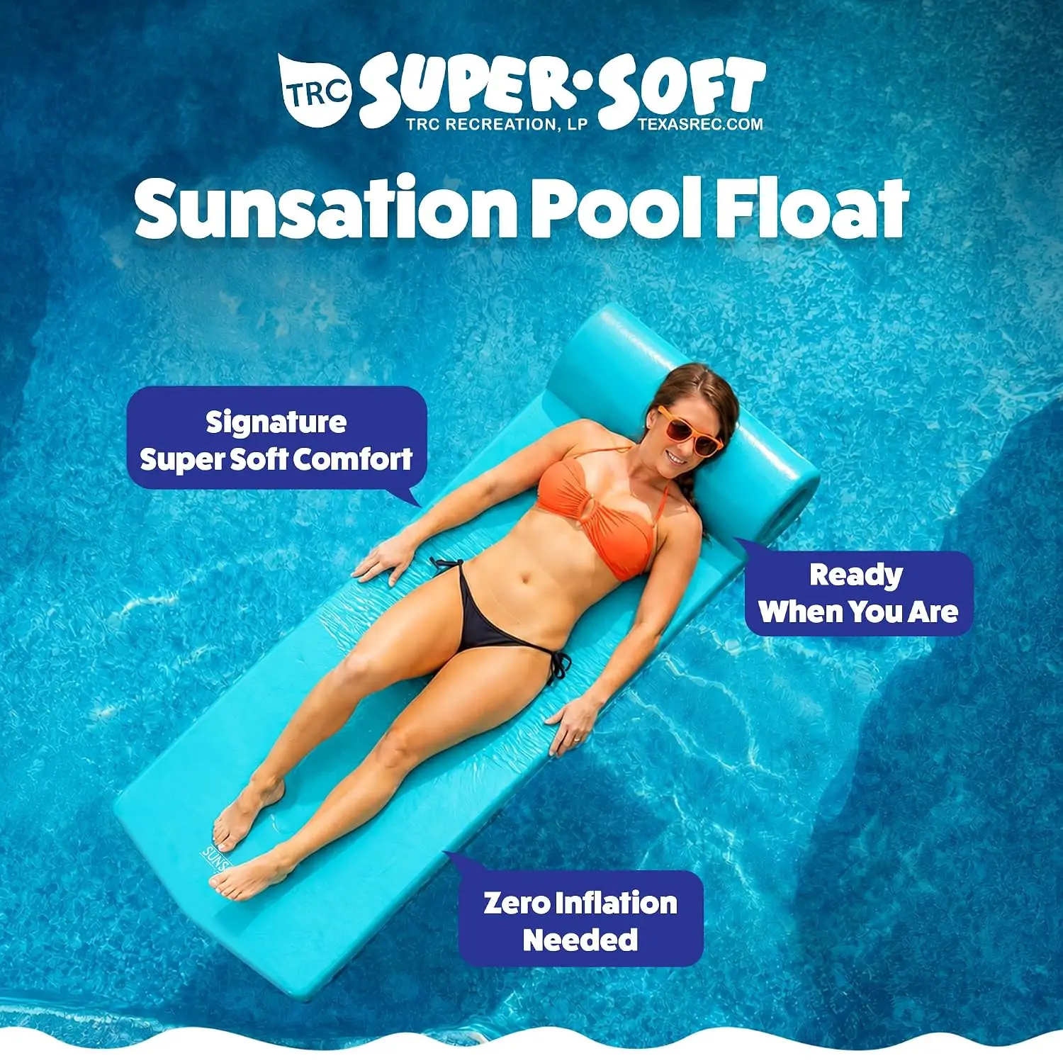 Recreation Sunsation Pool Float 1.75