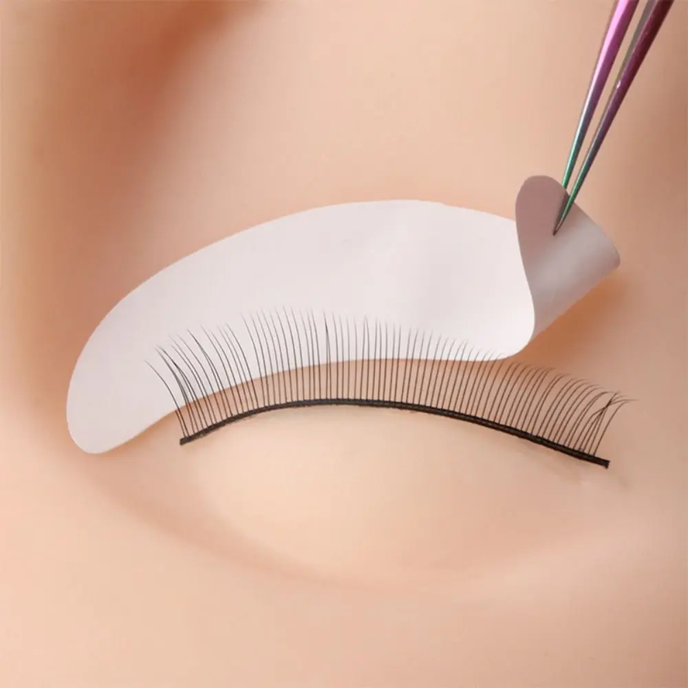 100 ピース/セットサロンまつげエクステンションパッチ白メイクツールまつげ紙粘着テープナチュラルアイラッシュ