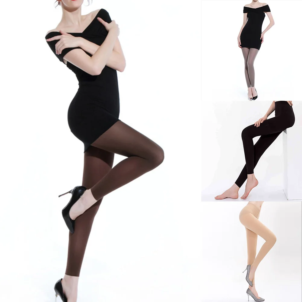 Collant anti-gancio Collant da donna Abiti da vacanza Moda quotidiana Tessuto in nylon Modello tinta unita Adatto per la primavera