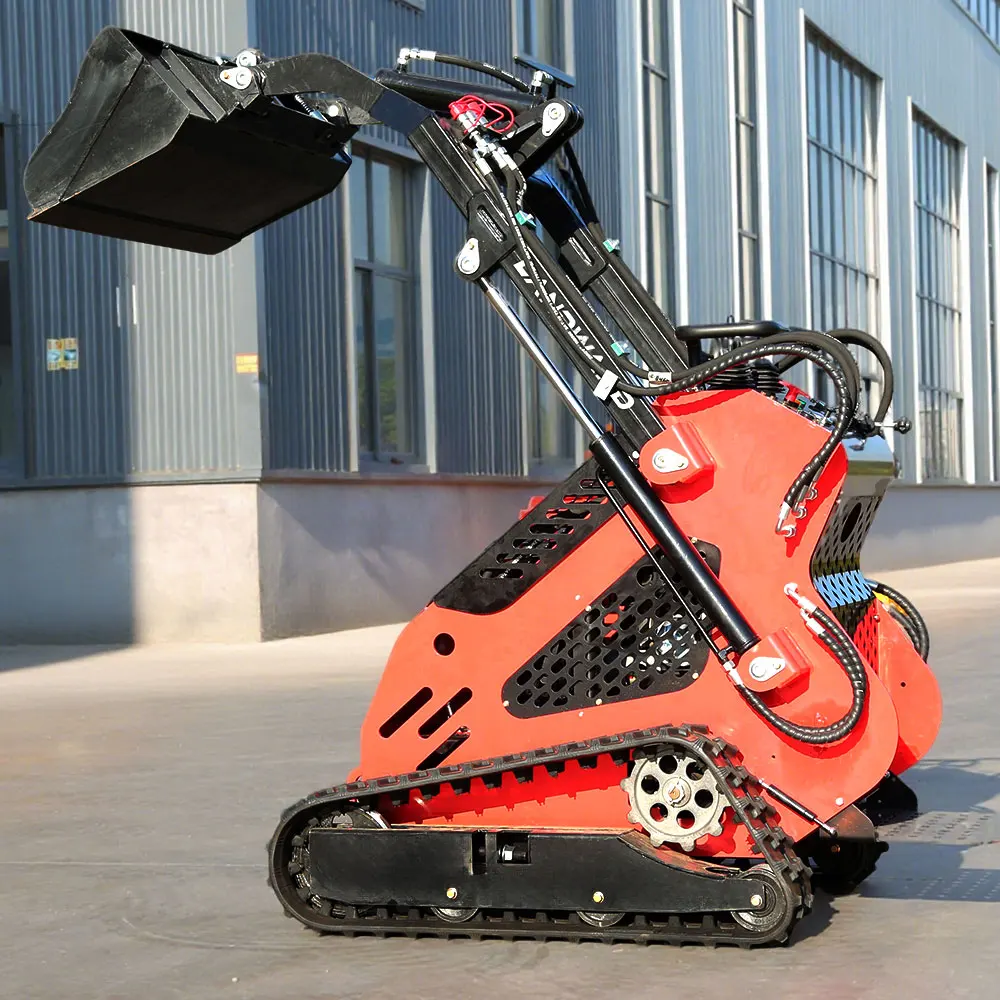 

Orchard Farm Use Mini Loader EPA Euro 5 Small Diesel Loader High Efficiency Loading Equipment Skid Steer Loader Customized Sale